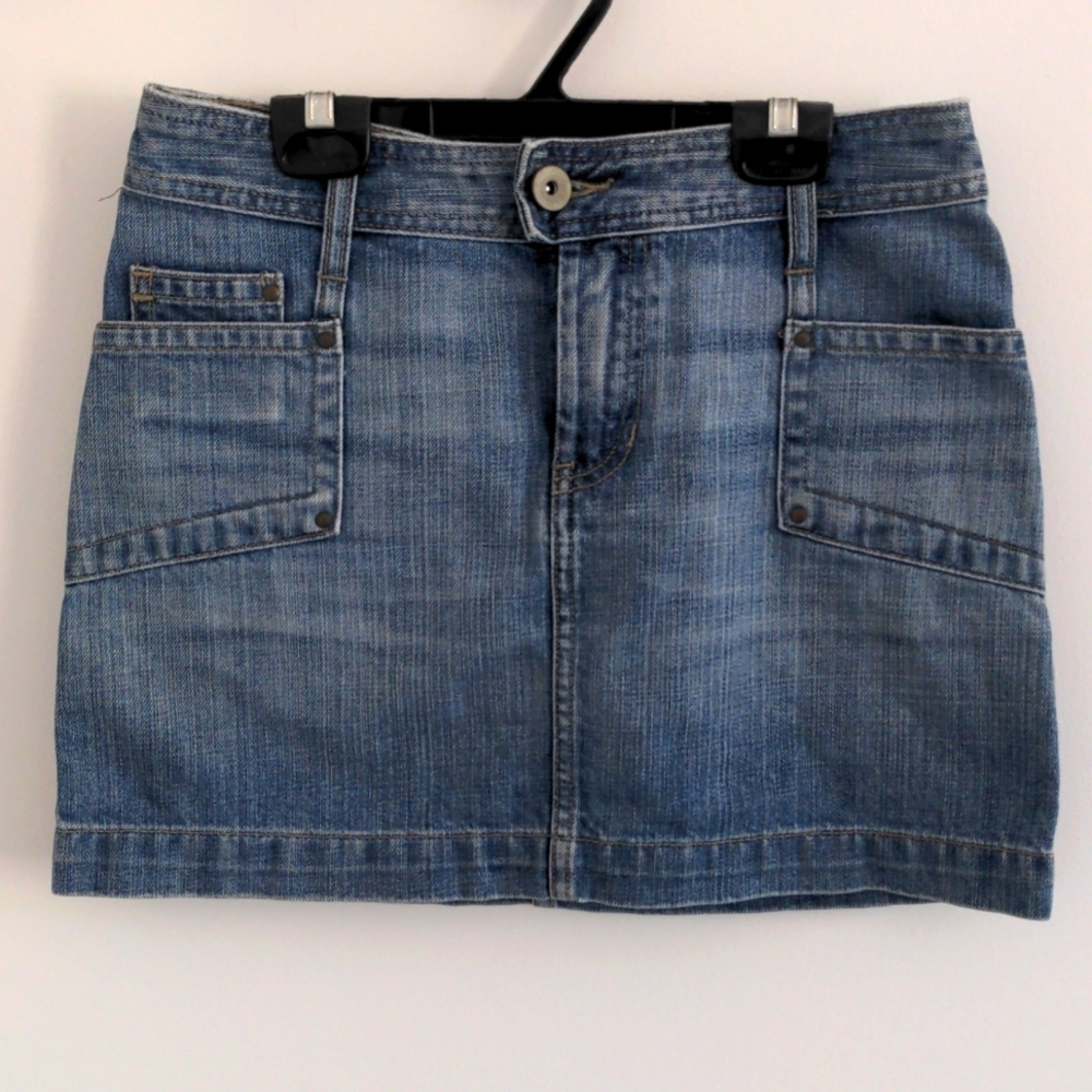 COPY - H&M Denim skirt blue